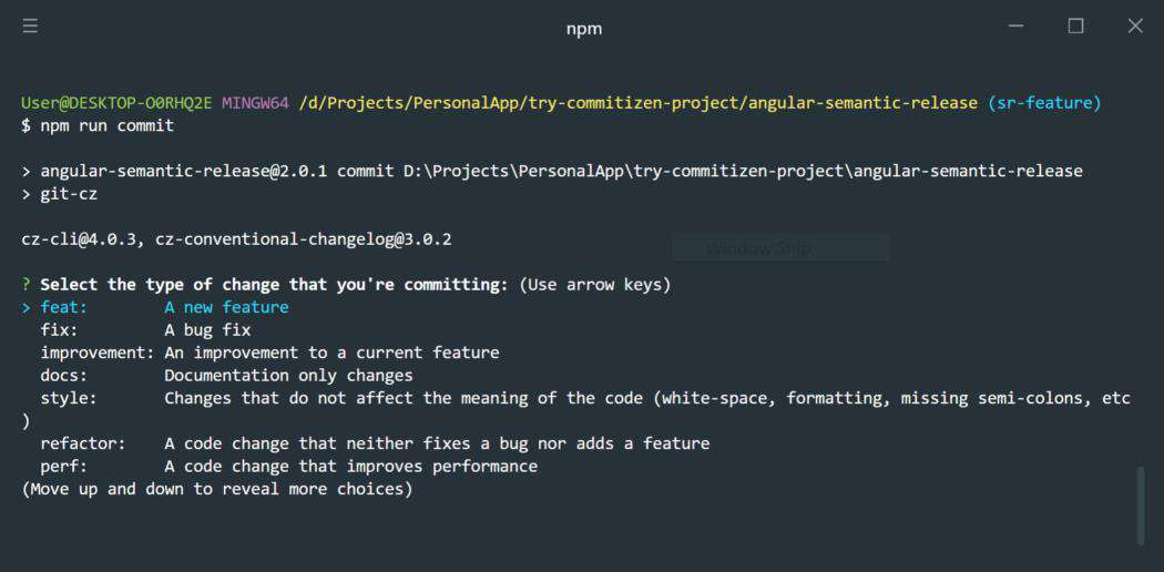 使用 commitizen 和 standard-version 自动化 JavaScript 项目版本控制
